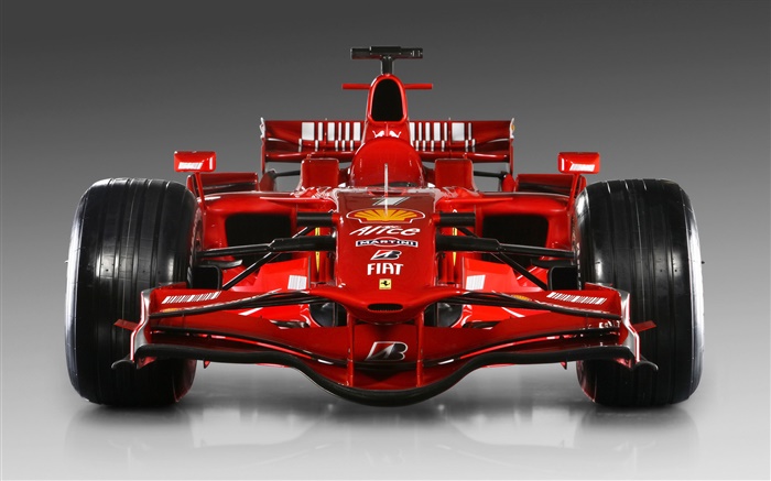 フェラーリ、赤、レースカーのフロントビュー 壁紙 ピクチャー