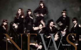 ナインミューズ、韓国の音楽の女の子 02 HDの壁紙