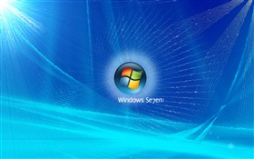 Windows 7の、ブルーソニック HDの壁紙