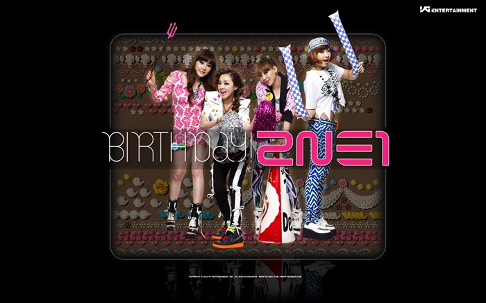 2NE1、韓国音楽の女の子 05 壁紙 ピクチャー