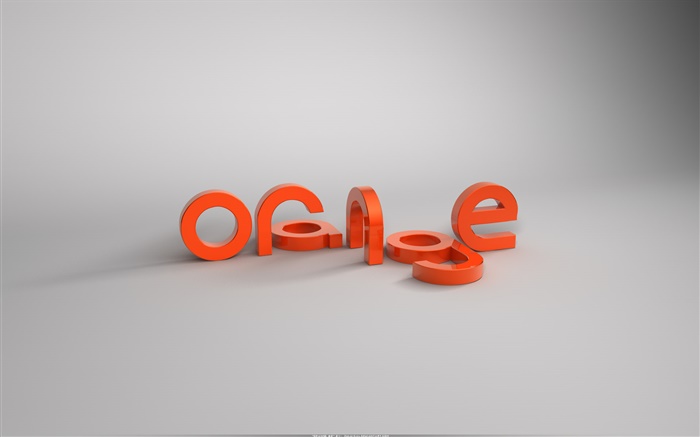 3Dオレンジチャー 壁紙 ピクチャー