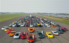 航空機、多くのスーパーカー