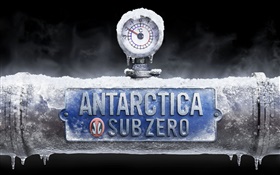 南極、サブゼロ温度、創造的な画像