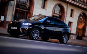 BMW X6黒い車
