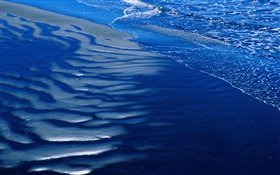 ビーチ、海、青い水 HDの壁紙