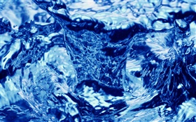 青い水のダンス HDの壁紙