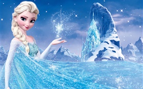 冷凍、ディズニー映画、プリンセスエルザ HDの壁紙