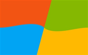 Microsoft Windowsの9ロゴ、四色 HDの壁紙