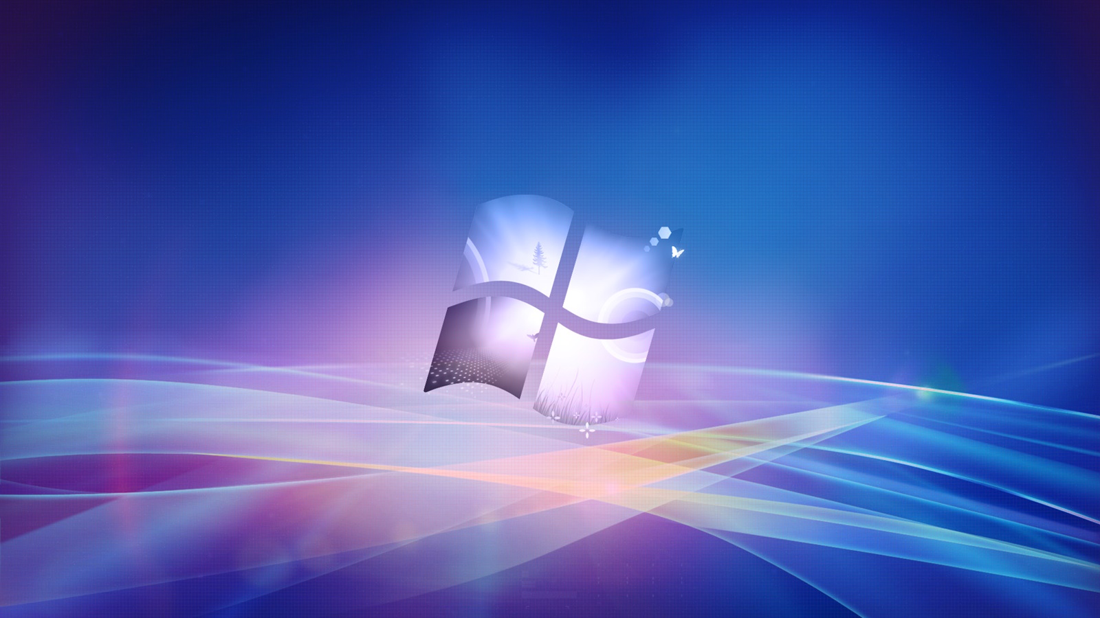 Windowsロゴ 創造的なデザインの背景 デスクトップの壁紙 1600x900 壁紙をダウンロード Ja Hdwall365 Com