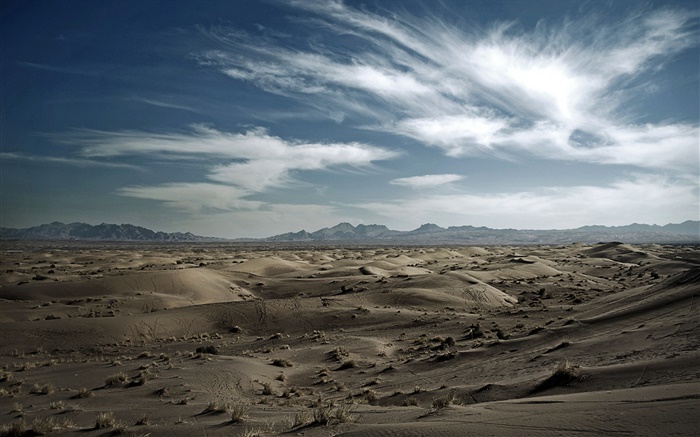 カヴィール砂漠、砂漠、イラン 壁紙 ピクチャー