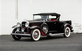 1931ビュイックシリーズ90ロードスター、黒色 HDの壁紙