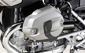 BMWのオートバイのエンジンクローズアップ HDの壁紙