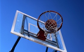 バスケットボールフープ、バスケットボール HDの壁紙
