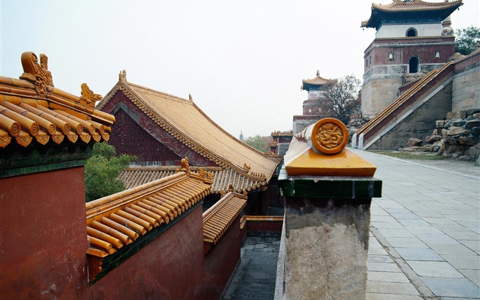 北京紫禁城の建物、中国 壁紙 ピクチャー
