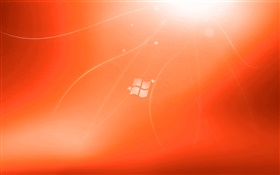 Windows 7の赤い背景の創造を HDの壁紙