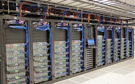 スーパーコンピュータのデータセンター HDの壁紙