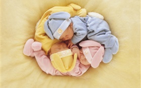 眠って三かわいい赤ちゃん HDの壁紙