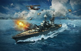 軍艦の世界、PCゲーム HDの壁紙