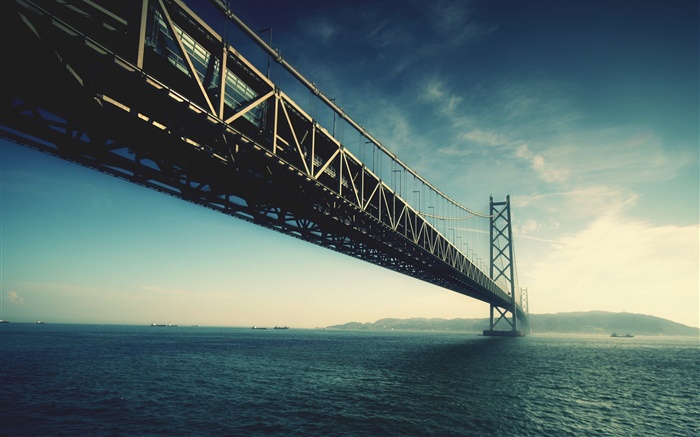サンフランシスコ、橋、海、アメリカ 壁紙 ピクチャー