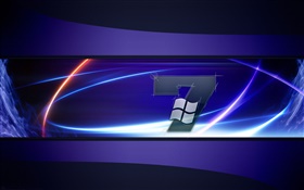 Windows 7のクリエイティブなデザインの背景 HDの壁紙