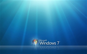 青空の下でWindows 7 HDの壁紙