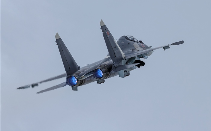 Su-30SM飛行機、空 壁紙 ピクチャー