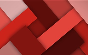 抽象的なライン、赤いスタイル HDの壁紙